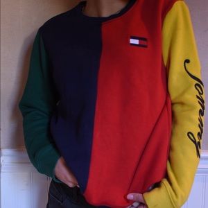 Tommy Hilfiger color block sweater